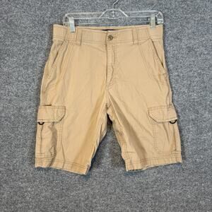 Lee Shorts Mens 29 Beige Khaki Cargo Extreme Motion Casual Stretch Waist